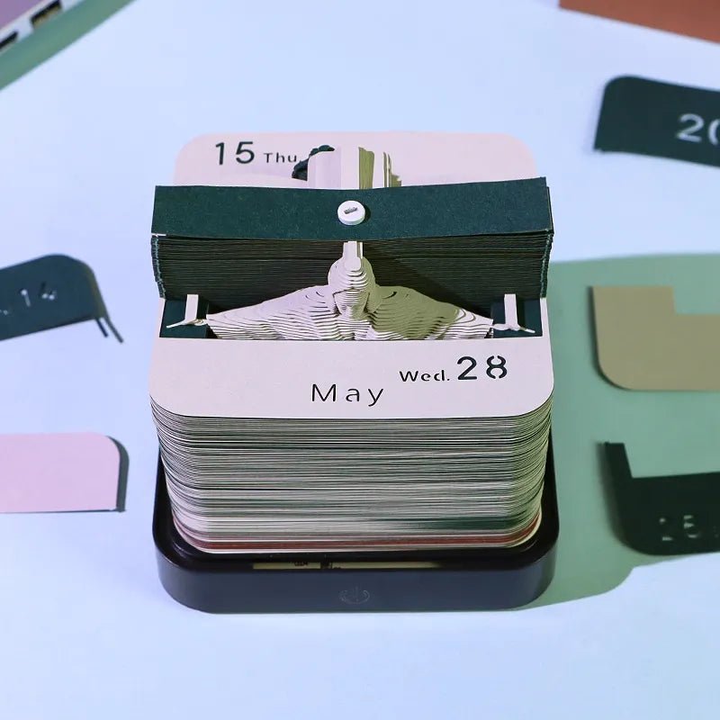 3D Kalender Jesus Skulptur - myKreatief