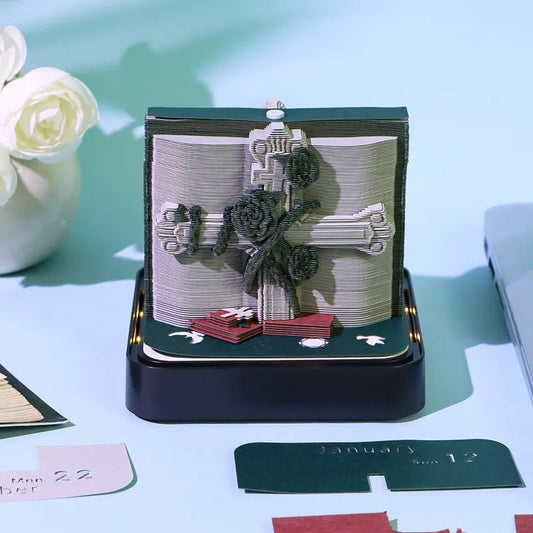 3D Kalender Jesus Skulptur - myKreatief