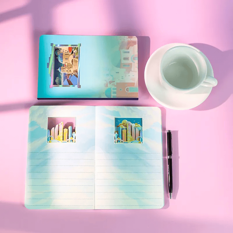 DIN A5 3D Notizbuch - myKreatief