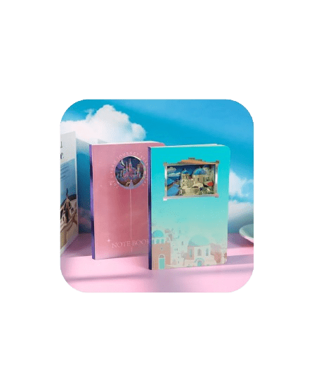 3D Notizbuch