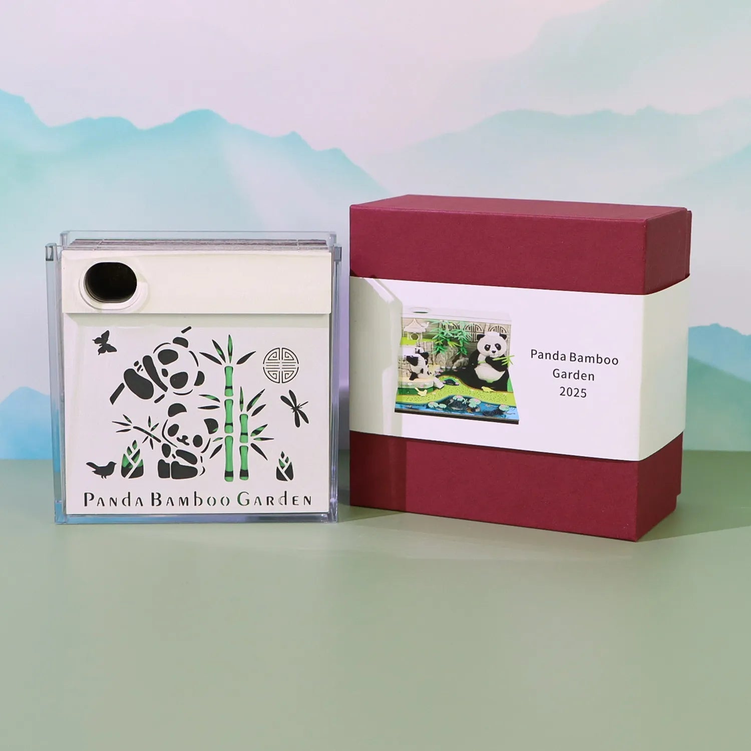 3D Panda Garten - myKreatief