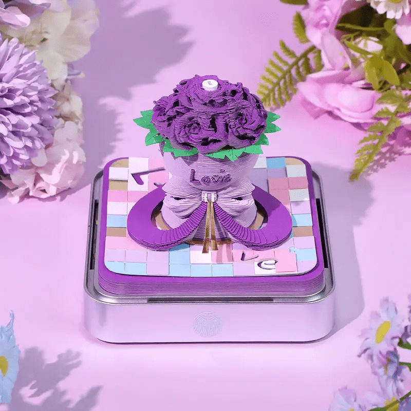 3D Valentigstagsblume - myKreatief