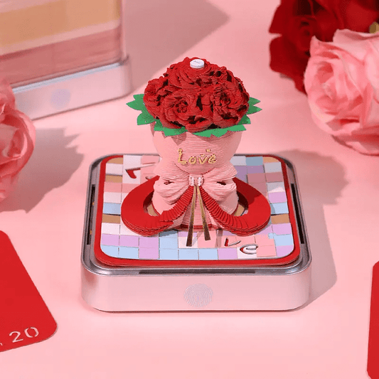 3D Valentigstagsblume - myKreatief