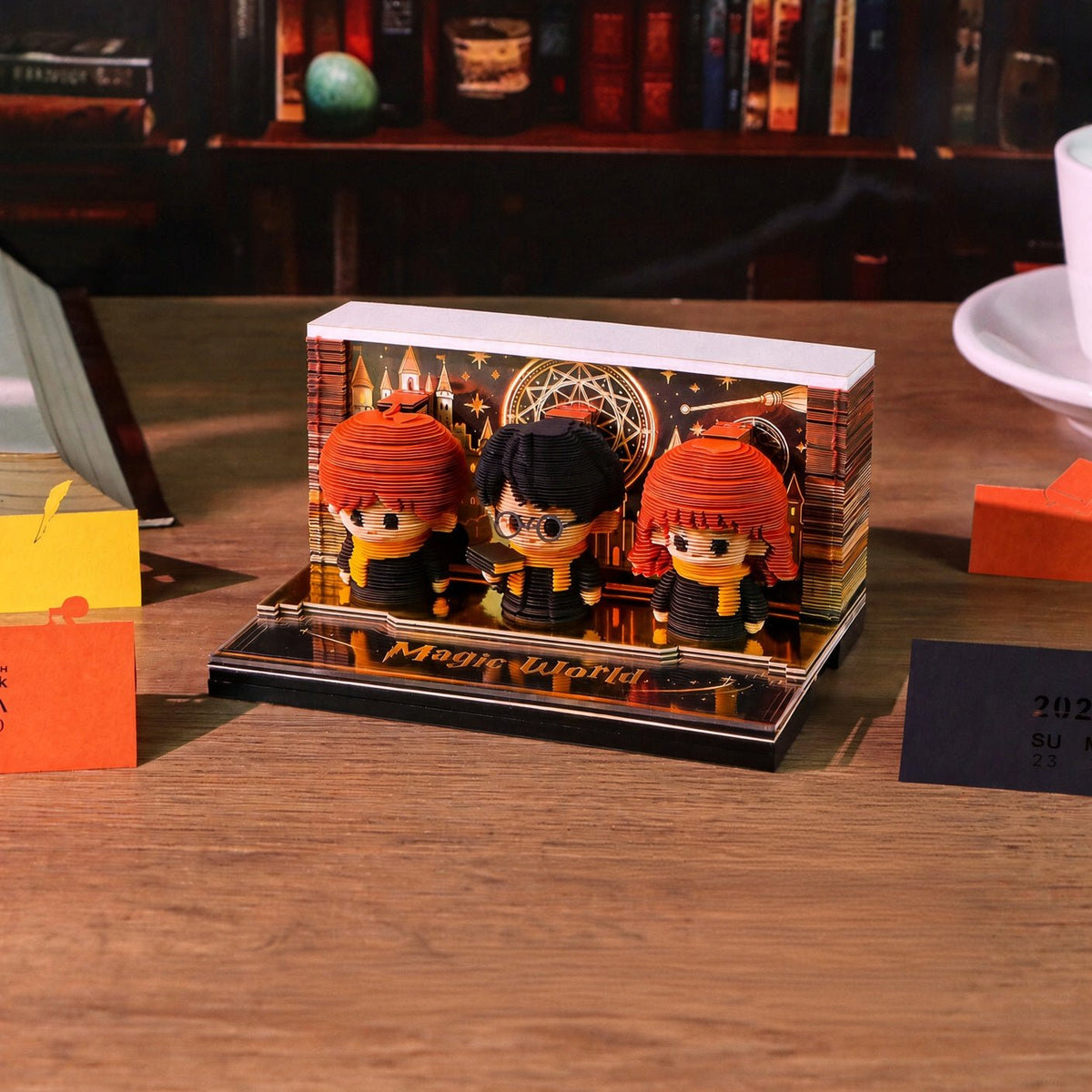 Magic World - 3D-Notizblock-Kalender 2027 - myKreatief